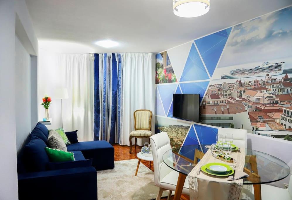Funchal Downtown 5Min Marina + 2 Bedroom + Parking Екстер'єр фото